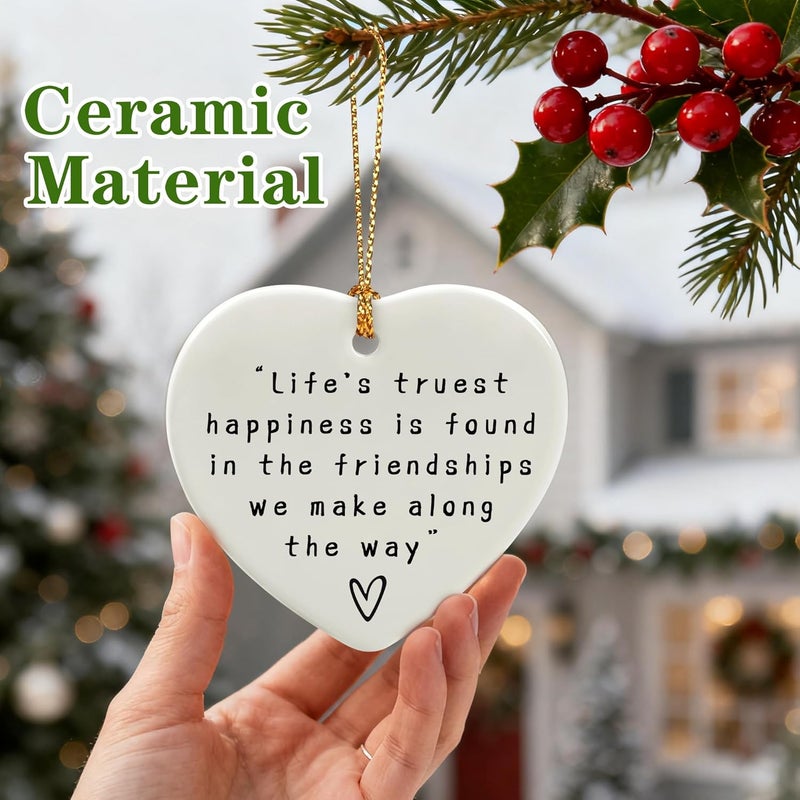 Jocidea Friend Letterbox Gift, Friend Gifts | Appreciation, Inspirational & Thank You Friendship Gift, Friend’s Present Keepsake | Farewell Gifts, Christmas Ornament for Friends, Coworkers - Image 2